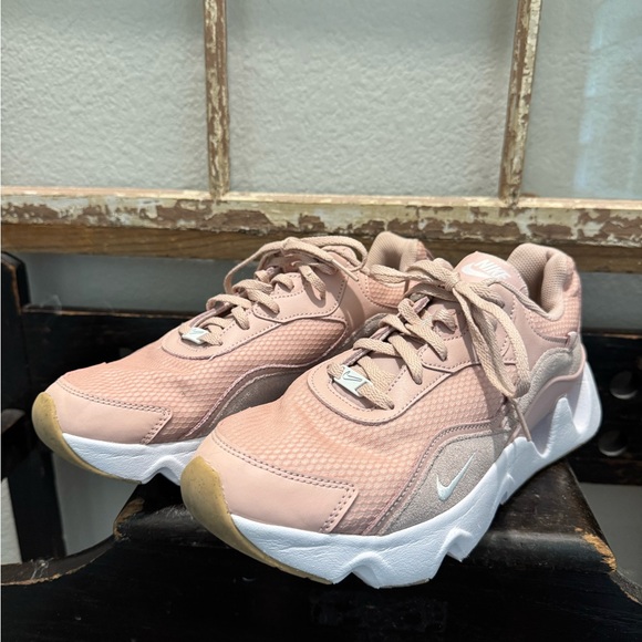 Pink Nike Court Borough Low With Swarovski Crystals - Etsy Nike Women\'s Pink Sneakers